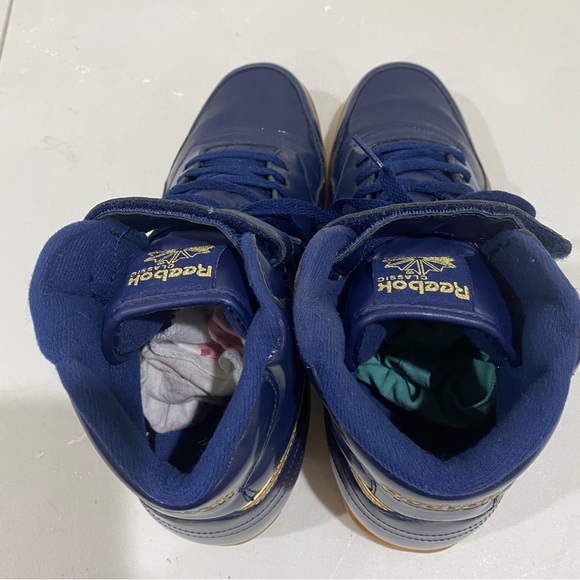 Men’s Reebok Exofit Plus HI SE Retro Blue Shoes 2-J09957 - sz 12 - athletic - Picture 9 of 16